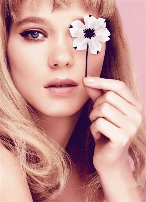 lea seydoux florale prada photo|lea seydoux vogue.